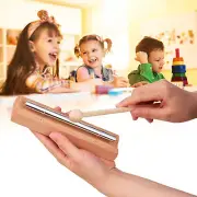 Chime One Tone Trio Chime Bell Hand Percussion for Kids Prayer Meditation Yoga