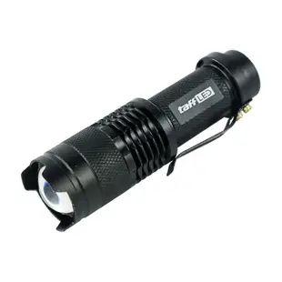 2000 流明防水 Pocketman P1 黑色 LED 手電筒