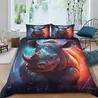 for Teens And Adults Quilt Cover 3D Print Animal Comforter Covers Duvet Cover