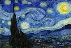 Van Gogh The Starry Night Unframed Canvas Poster Quality Print