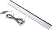 Sensor Bar, IR Signal Ray Sensor Bar Wired Receiver Infrared with a Stand WII...