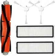 Compatible for Xiaomi Robot Vacuum S10 / S10 Plus Spare Parts Accessories Main Side Brush Hepa Filter Mop Rag Cloth (Color : SET4)