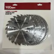 Hyper Tough 4 Piece 7-1/4" Circular Saw Blade Set