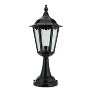 Chester Pillar Light Black Aluminium - 14985