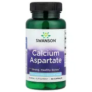 Swanson, Calcium Aspartate, 60 Capsules