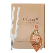 Tuning Fork with Crystal Decor kitSolfeggio Energy Tuners 417Hz for Sacral Ch...