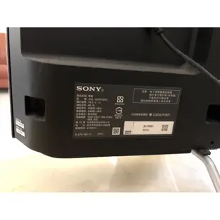 SONY 40型LED智慧型液晶電視 KDL-40W700C 二手