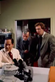 Keye Luke David Janssen Les Lannom in Harry O episode The Mys- 1976 Old Photo 3