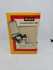 Eastman Kodak Kodaslide Compartment File 35mm Slide Storage W/ Box Brand New