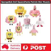 SpongeBob Doll SquarePants Patrick Star Muscle Plush Toy Soft Stuffed Collection