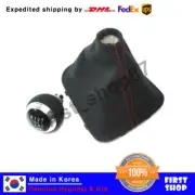 Alcantara Gear Shift Knob Lever+Boot for Hyundai N Line Elantra GT / i30 19-21