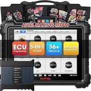 [Autel] Maxisys MS919 Scanner, Same as MS Ultra, 2025 Top Intelligent Diagnostic 2.0 Scan Tool with 5-in-1VCMI($2000), ECU Programming & Coding, 40+ Reset, Toplogy 2.0, Up of MS909 Elite II, 3K+Tests
