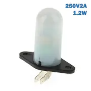 1PC Microwave LED Bulbs White Light Energy Saving High Temperature Resistant And Not Fragile 12W Curved Plug Type 250V2A HYBI1379-main1