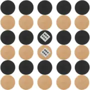 Wooden Checkers Pieces Backgammon Game Accessory Backgammon Pieces