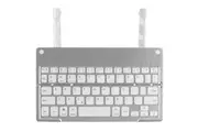 TODO Folding Bluetooth Wireless Keyboard Phone Tablet Holder Windows Android - Silver