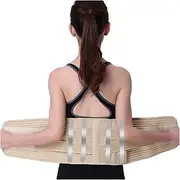 Adjustable Back Brace Lumbar Support Waist Trainer Back Brace Lumbar Support Scoliosis Posture Corrector(XX-Large)