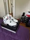 Air Jordan 4 Retro White Cement Sneaker