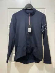RAPHA Men’s Pro Team Long Sleeve Jersey, Size XL, Dark Navy, NEW WITH TAGS