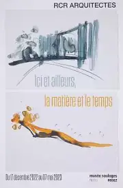 RCR Arquitectes : Exposition Musée Soulages - Affiche originale