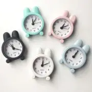 Desktop Bunnys Alarm Clock for Kids and Home Decoration Enthusiasts