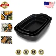 Handcrafted High-Heat Resistant Casserole Dish Set - Perfect for Gatherings