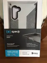 Speck Presidio Grip Case for Samsung Galaxy Note 10 GRAY And clear