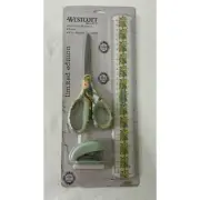 NEW SEALED Westcott LIMITED EDITION Scissors Ruler Mini Stapler Set TITANIUM