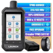 LAUNCH Creader TPMS 5011 V2 TPMS Sensor Activation Diagnosis Upgraded CRT5011E