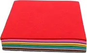 40PCS 30cm Felt Fabric Sheets Nonwoven Craft for Boys and Girls Snuggle DIY Patchwork Sewing Pins for School Home