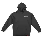 Spitfire Wheels Skateboard Custom Burnout Hoodie Mens Solid Charcoal All Sizes