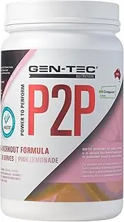 Gen-Tec Nutrition P2P Advanced Intra Pink Lemonade Flavour Workout Formula 900 g