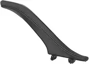 Wivplex LHD RHD Left Right Interior Door Leather Pull Handle Assembly, for BMW, for 5 Series F10 F11 F18 520i 523i 525i 528i 535i 2010-2017 car Interior Door Handle(Right Black)