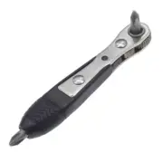 Mini 4 inch Quick Socket Ratchet Wrench Rod Screwdriver Bit Tool Ratchet