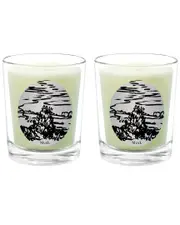 Qualitas Candles Musk Two Scented Beeswax Candle Set