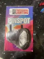 Adkins Professional Pinspot Small But powerful. 30 Watt Par 36 Bulb. New In Box