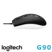 在飛比找PChome商店街優惠-羅技 Logitech G90 USB 電競光學滑鼠