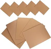 JEWEDECO 10 Sheets Corrugated Cardboard Shipping Boxes for Packaging Moving Strong Load Bearing No Tape Required Multi Functional Packing