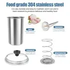 Ham Maker Stainless Steel Meat Press Cooker with Thermometer Heat grhxE