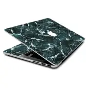 Skin Wrap for MacBook Pro 15 inch Retina Green Dark Marble Granite