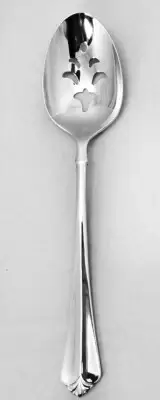 JULLIARD by Oneida Pierced Table Spoon 8.5" NEW NEVER USED made in Indonesia