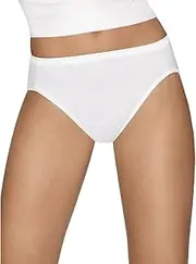 [Hanes] Women's Comfort Cotton Hi-Cut Panties 5-Pack