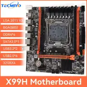 Motherboard X99H Mainboard Support DDR4 RAM Socket LGA 2011V3 CPU