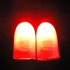 2Pcs party magic light up glow thumbs fingers trick appearing light close H-qk