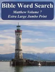 Bible Word Search Matthew Volume 7: King James Version Extra Large Jumbo Print b