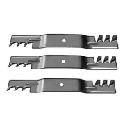 Rotary Corp Brand Set Of (3) Copperhead Mulching Blades For 19"X 7/8" : For