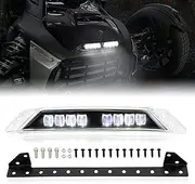 SAUTVS LED Auxiliary Light Kit for Can-Am Ryker, Front LED Signature White Daytime Running Light DRL for Can Am Ryker 600 900 Sport & Rally Edition All Models Accessories