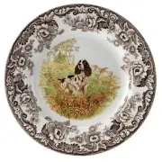 SPODE WOODLAND ENGLISH SPRINGER SPANIEL DINNER PLATE 10.5" BRAND NEW!!