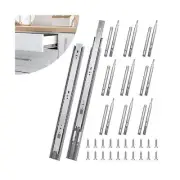 10 Pairs 20 inch Soft Close Drawer Slides 12 14 16 18 20 22 inch Full Extensi...