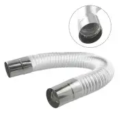 Wood Stove Pipe 0.65-1.5 Meters Multi Flue Stove Pipe Home Improvement