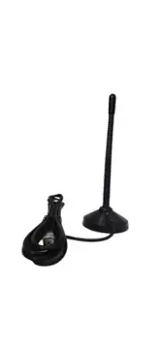 Cb Radio 10" Rubber Duck Portable Magnetic magnet Mount 27 mhz Antenna & Coax
